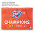 2025 NBA Champions Oklahoma City Thunder MacBook Air 15in (2023-2025) Case plus Skin